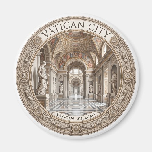 Aimant Musées du Vatican (Devant)