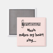 Aimant musical (Recto/Verso)