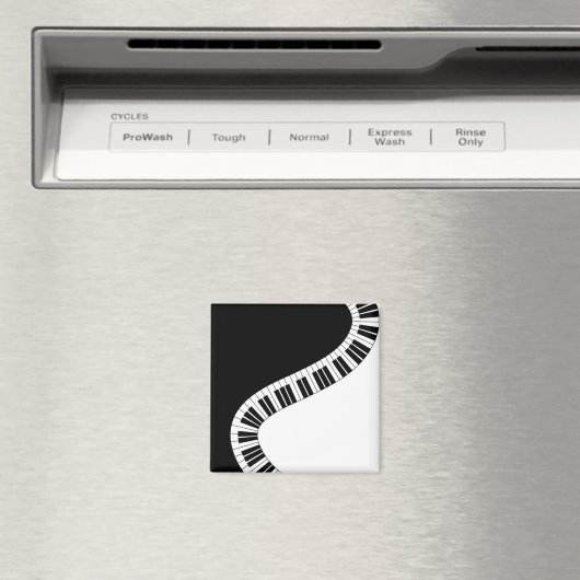 Aimant musical à clavier de piano (In Situ (Lave-vaisselle))