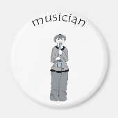 Aimant musicien (Devant)