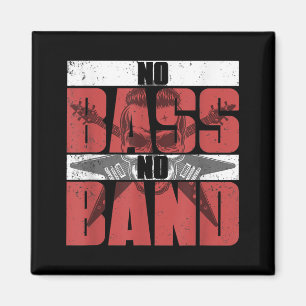 Aimant Musicien Bhelp Idée Cadeau Basse Guitare