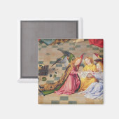 Aimant Musiciens anges du panneau droit du retable (Recto/Verso)
