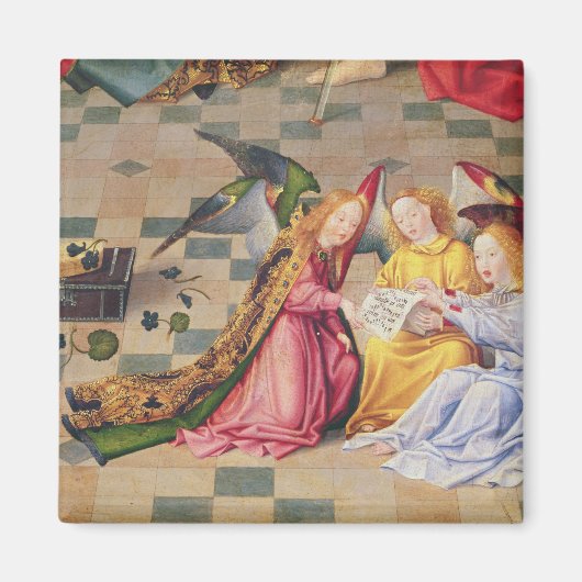 Aimant Musiciens anges du panneau droit du retable (Devant)