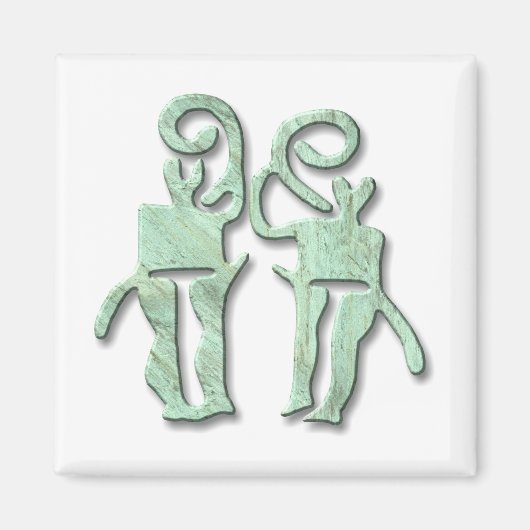 Aimant Musiciens-cuivre (Devant)