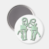 Aimant Musiciens-cuivre (Recto/Verso)