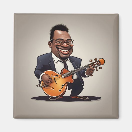 Aimant musiciens de jazz (Devant)