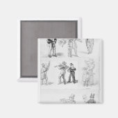 Aimant Musiciens de Londres (Recto/Verso)