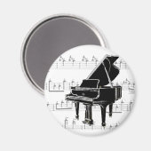 Aimant Musique à mes oreilles (Recto/Verso)