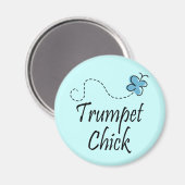 Aimant Musique Chick Trumpet (Recto/Verso)
