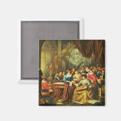 Aimant Musique dans un intérieur palatial avec (Recto/Verso)