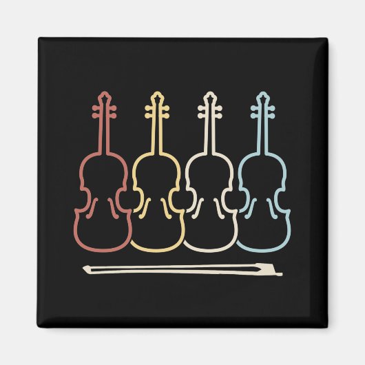 Aimant Musique de violon (Devant)