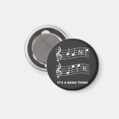 Aimant Musique drôle (Recto/Verso)