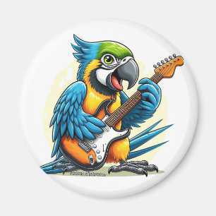 Aimant Musique du rock perroquet