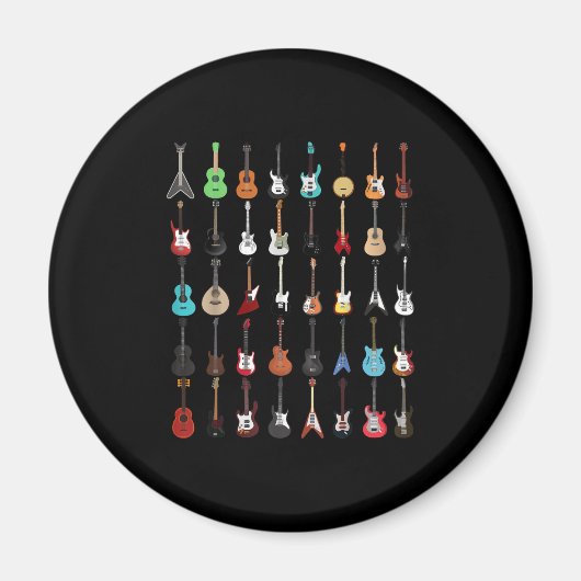 Aimant Musique guitar (Devant)