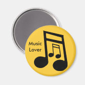 Aimant MUSIQUE LOVER Collection (Recto/Verso)