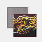 Aimant musique soul (Recto/Verso)