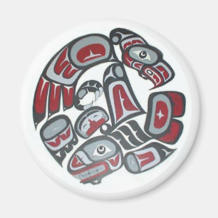 Aimant Musique Totem tribal amérindien