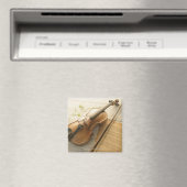 Aimant Musique violon et feuille (In Situ (Lave-vaisselle))