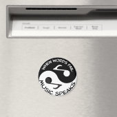 Aimant Musique Yin yang (In Situ (Lave-vaisselle))