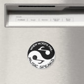 Aimant Musique Yin Yang (In Situ (Lave-vaisselle))