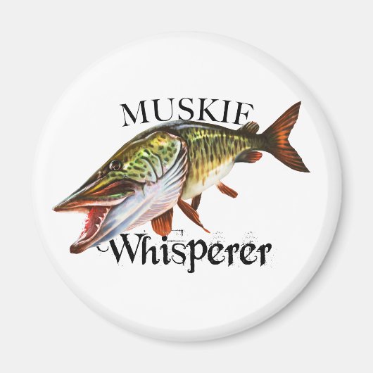 Aimant Muskie Whisper (Devant)
