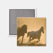 Aimant Mustang Roundup (Recto/Verso)