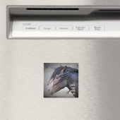 Aimant Mustangs sauvages de l'Occident (In Situ (Lave-vaisselle))