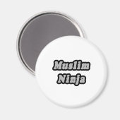 Aimant Musulman Ninja (Recto/Verso)