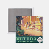Aimant Muttra ~ Temple de Krishna (Recto/Verso)