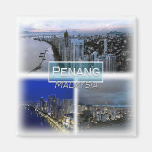 Aimant MY0028 Asie, Malaisie, Penang, réfrigérateur