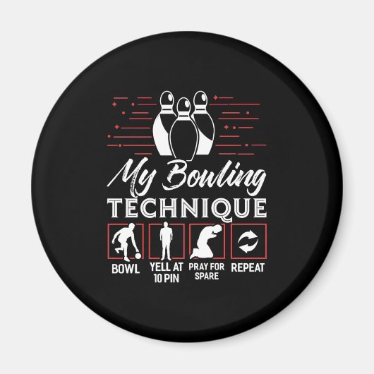 Aimant My Bowling Technique (Devant)