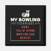 Aimant My Bowling Technique - Bowling  (Devant)