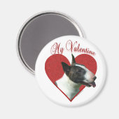 Aimant My Bull Terrier Valentine (Recto/Verso)