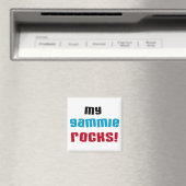 Aimant My Gammie Rocks T-shirts et cadeaux (In Situ (Lave-vaisselle))