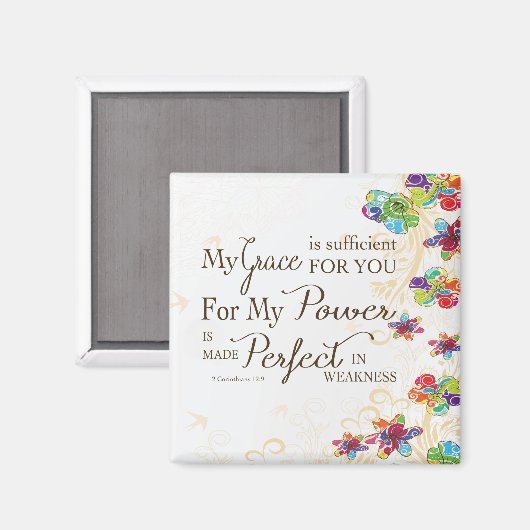 Aimant My Grace is Sufficient (Recto/Verso)