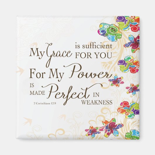 Aimant My Grace is Sufficient (Devant)