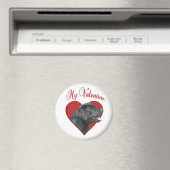 Aimant My Labrador Retriever Valentine (In Situ (Lave-vaisselle))