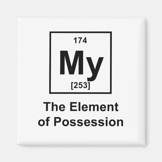 Aimant My, L'élément de la possession (Devant)
