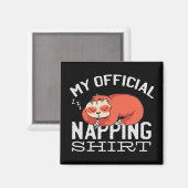 Aimant My official napping shirt Sloth (Recto/Verso)