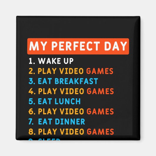 Aimant My Perfect Day (Devant)