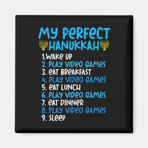 Aimant My Perfect Hanoukka Video Game Chanukah Jew Men Bo