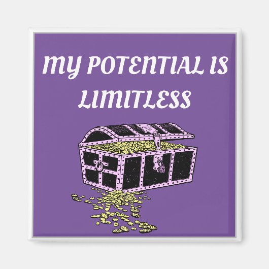 Aimant My Potential est l'aimant de Limitless (Devant)