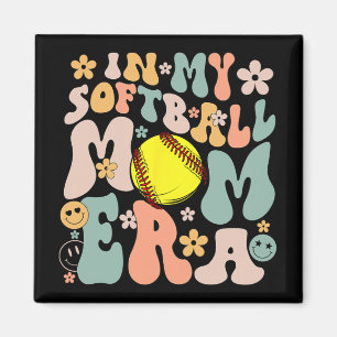 Aimant My Softball Mom Era Mom Super Life Jour Vidéos