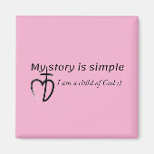 Aimant My story is simple (Devant)
