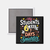 Aimant My Students Are 67 Days Smarter Funny Teacher Kids (Recto/Verso)