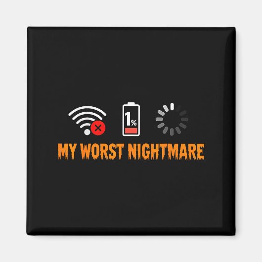 Aimant My Worst Funny For Gamers  (Devant)