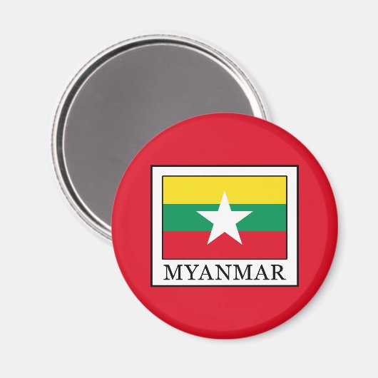 Aimant Myanmar (Recto/Verso)