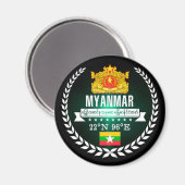 Aimant Myanmar (Recto/Verso)
