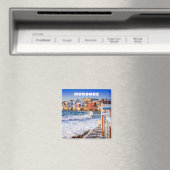 Aimant Mykonos avec Little Venice (In Situ (Lave-vaisselle))