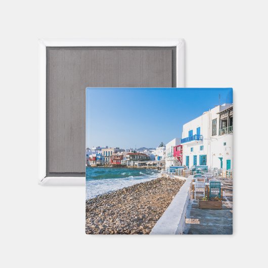 Aimant Mykonos, Grèce (Recto/Verso)